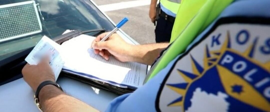 Numri i aksidenteve dhe gjobave gjatë javës në rajonion e Ferizajt